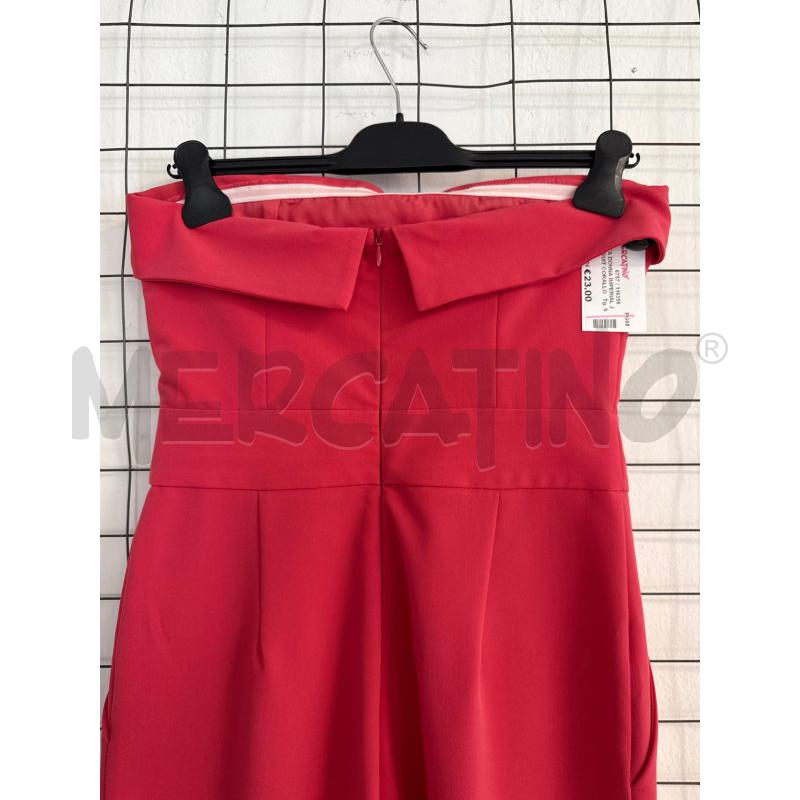 TUTA DONNA IMPERIAL JUMPSUIT CORALLO A FASCIA  | Mercatino dell'Usato Corciano 4