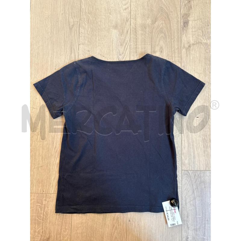 T SHIRT DONNA BURBERRY BLU NOTTE CON STEMMA  | Mercatino dell'Usato Corciano 3