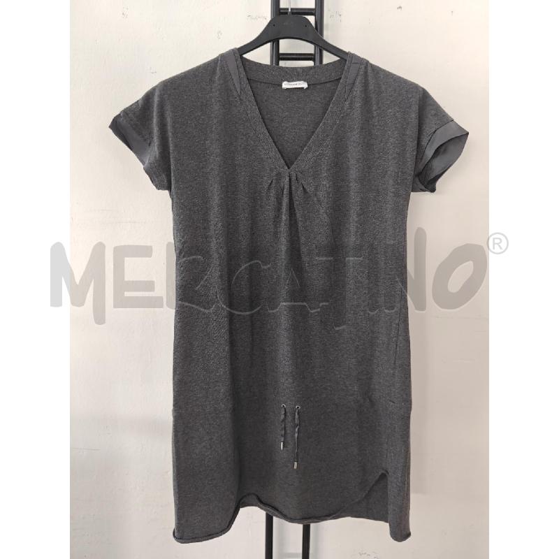 T SHIRT DONNA RIVAMONTI GRIGIA CON QULIS IN VITA  | Mercatino dell'Usato Corciano 1
