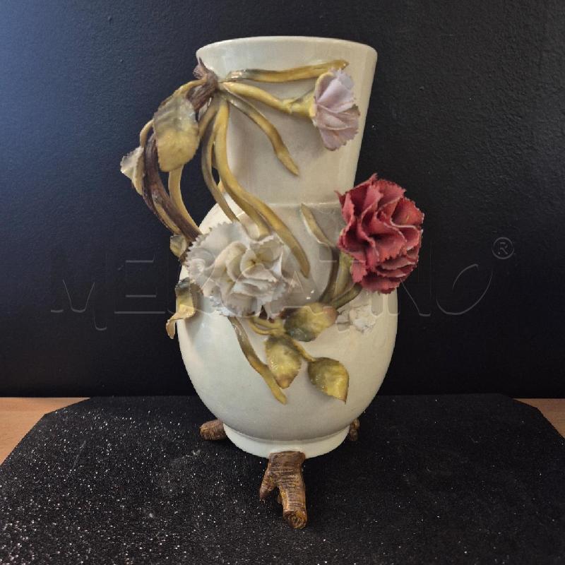 VASO IN PRCLN FIORI TRIDIM  | Mercatino dell'Usato Corciano 1
