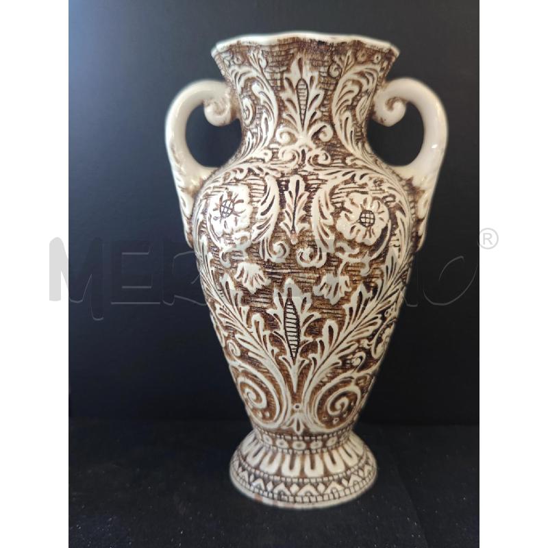 VASO SCALFITO DERUTA H30X15CM | Mercatino dell'Usato Corciano 1