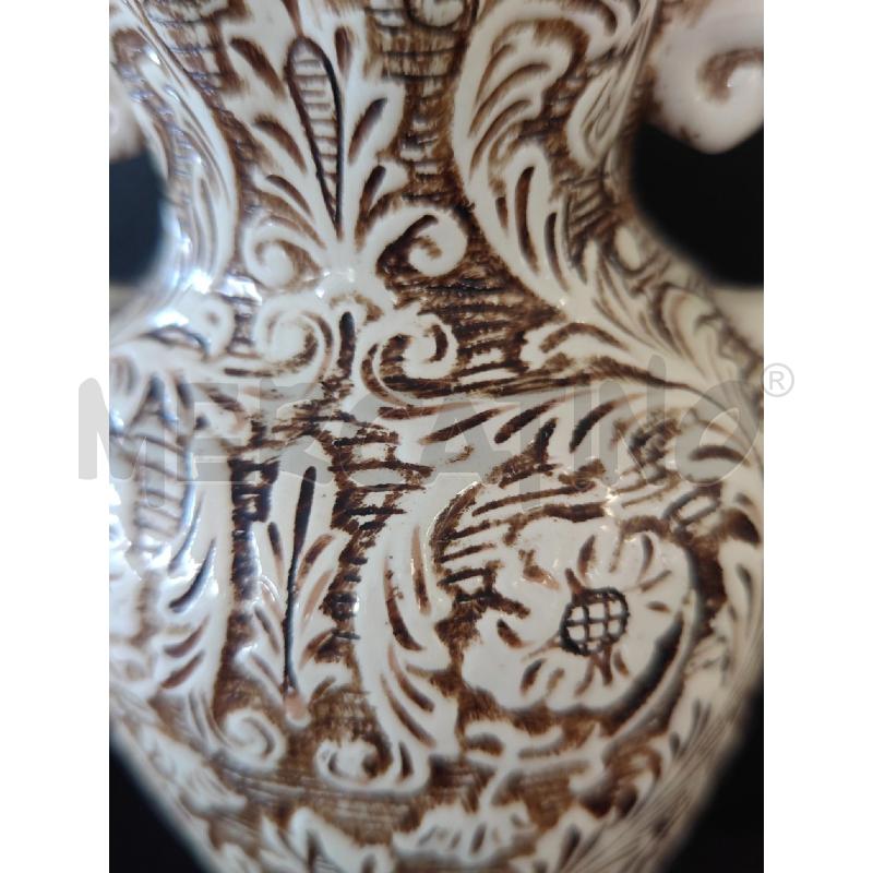 VASO SCALFITO DERUTA H30X15CM | Mercatino dell'Usato Corciano 2
