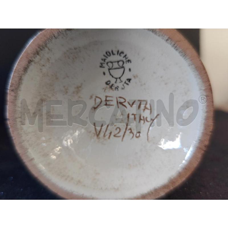 VASO SCALFITO DERUTA H30X15CM | Mercatino dell'Usato Corciano 4