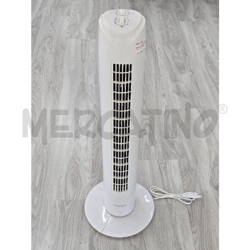 VENTILATORE TORRE ELECTROLINE A TORRE BIANCO | Mercatino dell'Usato Corciano 1