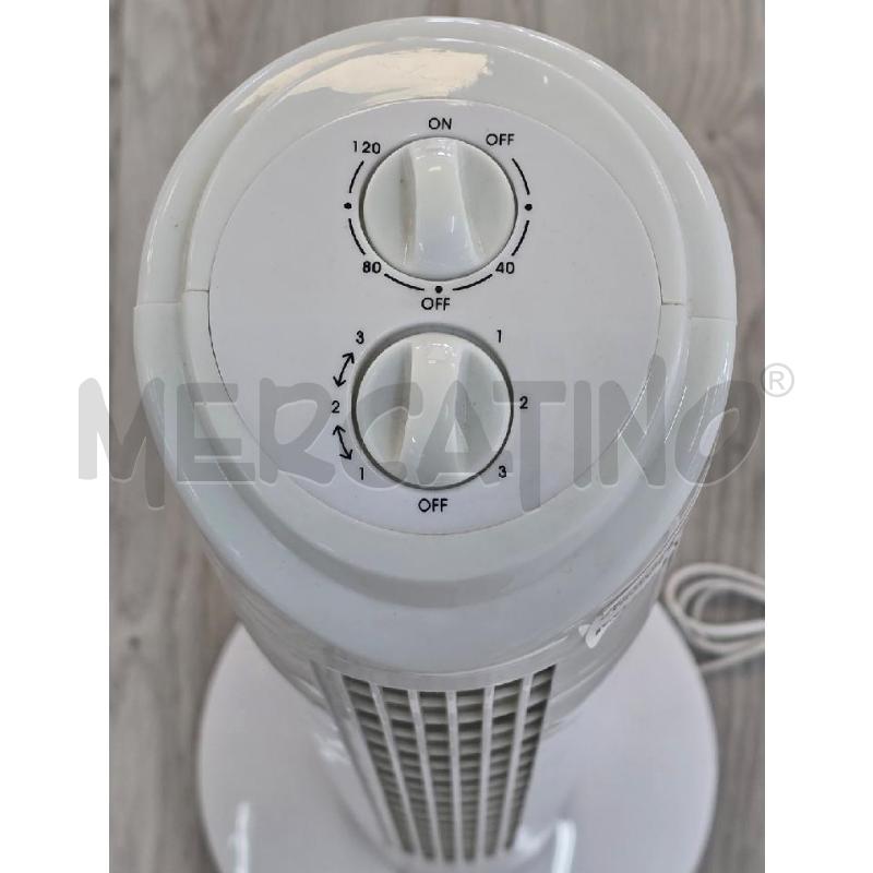VENTILATORE TORRE ELECTROLINE A TORRE BIANCO | Mercatino dell'Usato Corciano 4