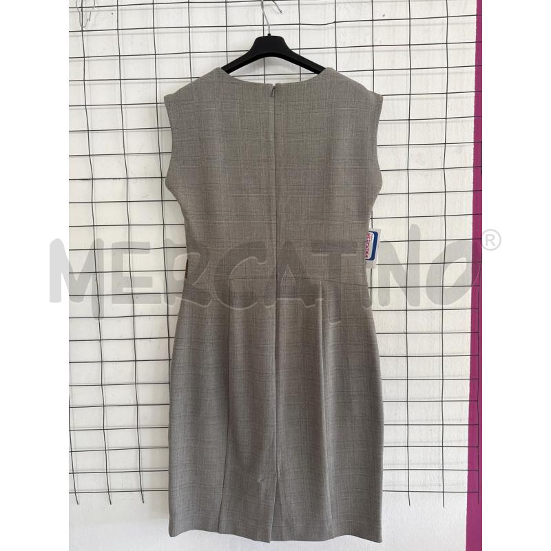 VESTITO DONNA AJ ARMANI JEANS GRIGIO CHIARO GIRO ANICA  | Mercatino dell'Usato Corciano 3