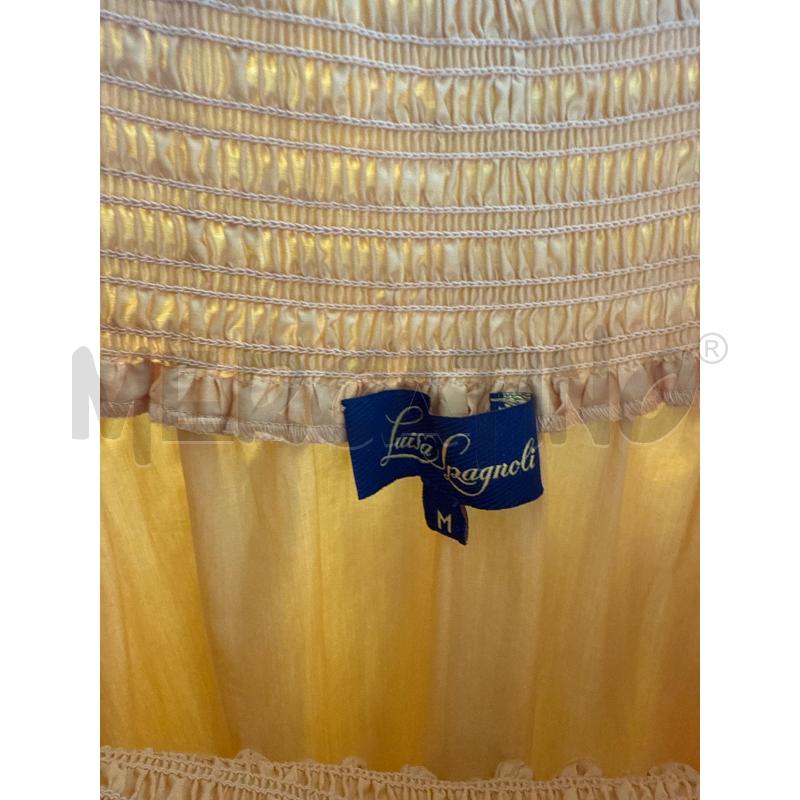 VESTITO DONNA LUISA SPAGNIOLI SENAPE  | Mercatino dell'Usato Corciano 3