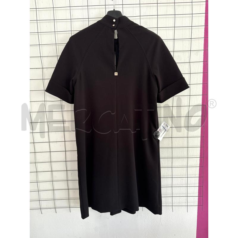 VESTITO DONNA MANILA GRACE NERO MEZZA MANICA  | Mercatino dell'Usato Corciano 2