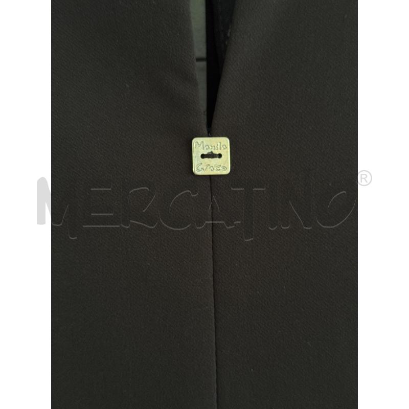 VESTITO DONNA MANILA GRACE NERO MEZZA MANICA  | Mercatino dell'Usato Corciano 3