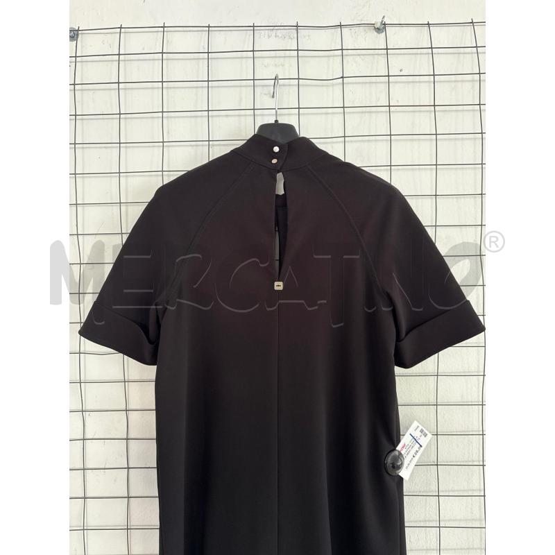 VESTITO DONNA MANILA GRACE NERO MEZZA MANICA  | Mercatino dell'Usato Corciano 4