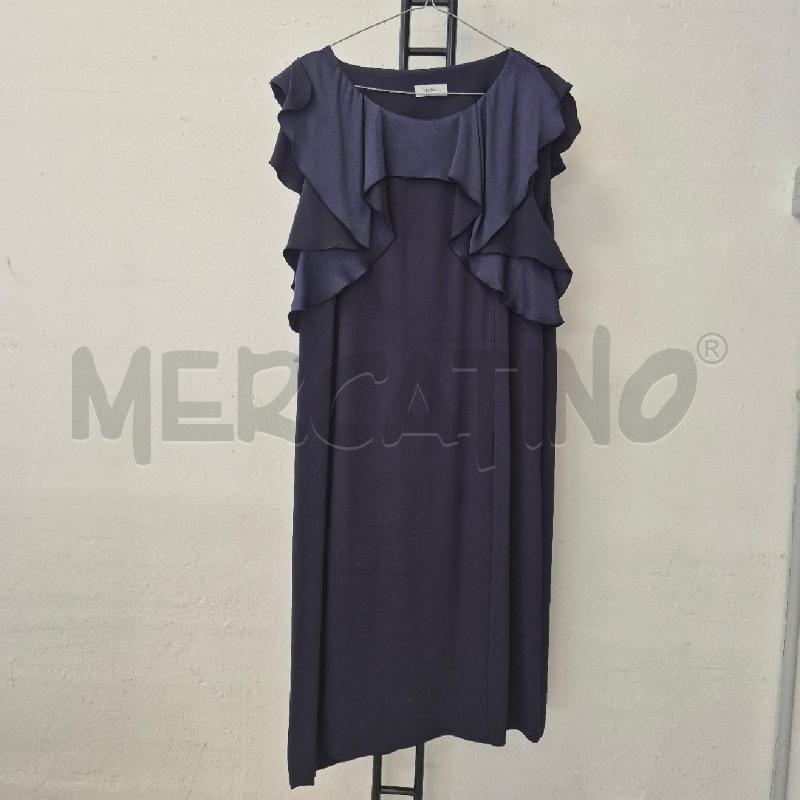 VESTITO DONNA MAX&CO BLU NOTTE GIRO MANICA  | Mercatino dell'Usato Corciano 1