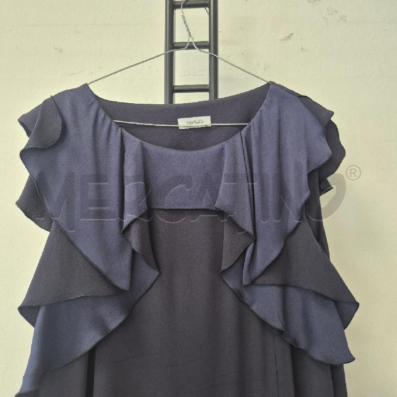 VESTITO DONNA MAX&CO BLU NOTTE GIRO MANICA  | Mercatino dell'Usato Corciano 2