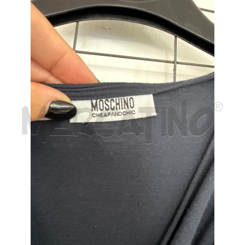 VESTITO DONNA MOSCHINO BLU SCURO MANICA LUNGA  | Mercatino dell'Usato Corciano 2