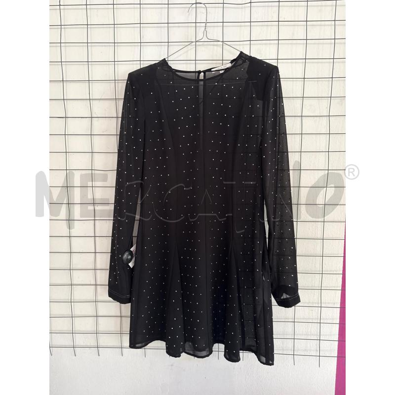 VESTITO DONNA P0ATRIZIA PEPE NERO CON BRILLANTI  | Mercatino dell'Usato Corciano 1