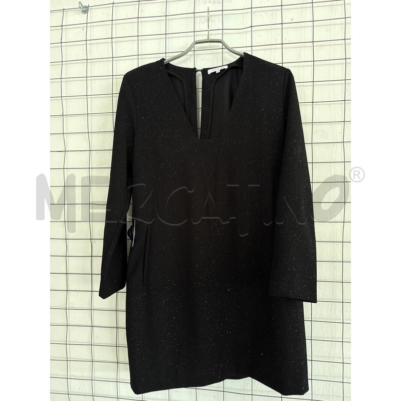 VESTITO DONNA PATRIZIA PEPE NERO CON BRILLANTI  | Mercatino dell'Usato Corciano 1