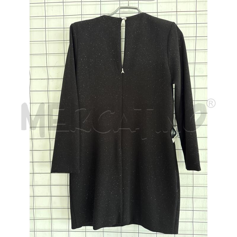 VESTITO DONNA PATRIZIA PEPE NERO CON BRILLANTI  | Mercatino dell'Usato Corciano 3