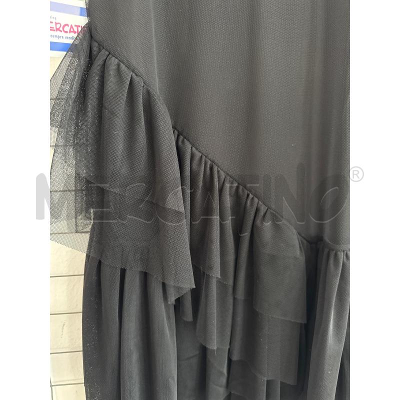 VESTITO DONNA PATRIZIA PEPE NERO CON TULLE  | Mercatino dell'Usato Corciano 2