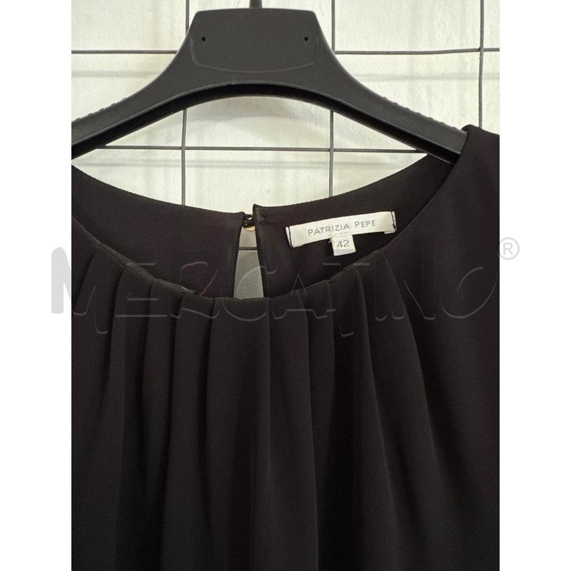 VESTITO DONNA PATRIZIA PEPE NERO MMANICA LUNGA  | Mercatino dell'Usato Corciano 2