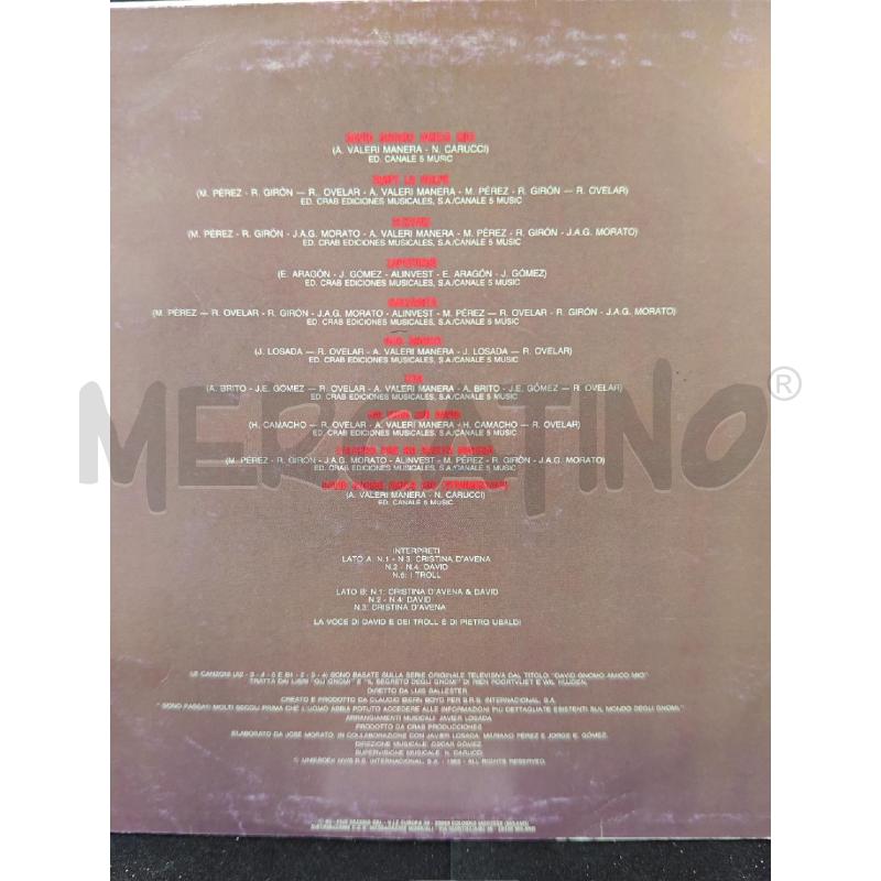 VINILE DAVID AMICO MIO | Mercatino dell'Usato Corciano 3