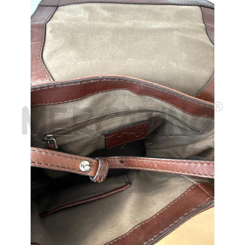 ZAINO DONNA THE BRIGE MARRONE IN PELLE  | Mercatino dell'Usato Corciano 4