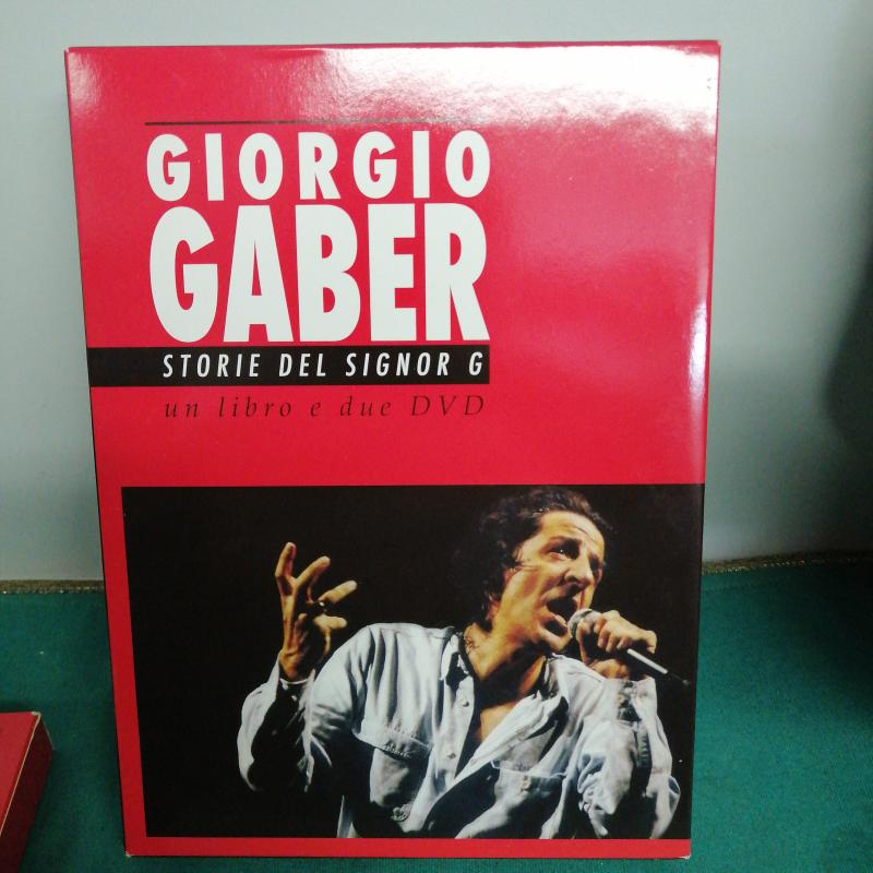 DVD GIORGIO GABER STORIE DEL SIGNOR G | Mercatino dell'Usato Montemurlo 1