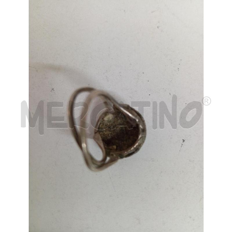 ANELLO DONNA ARG PIETRINA NERA | Mercatino dell'Usato Montemurlo 4