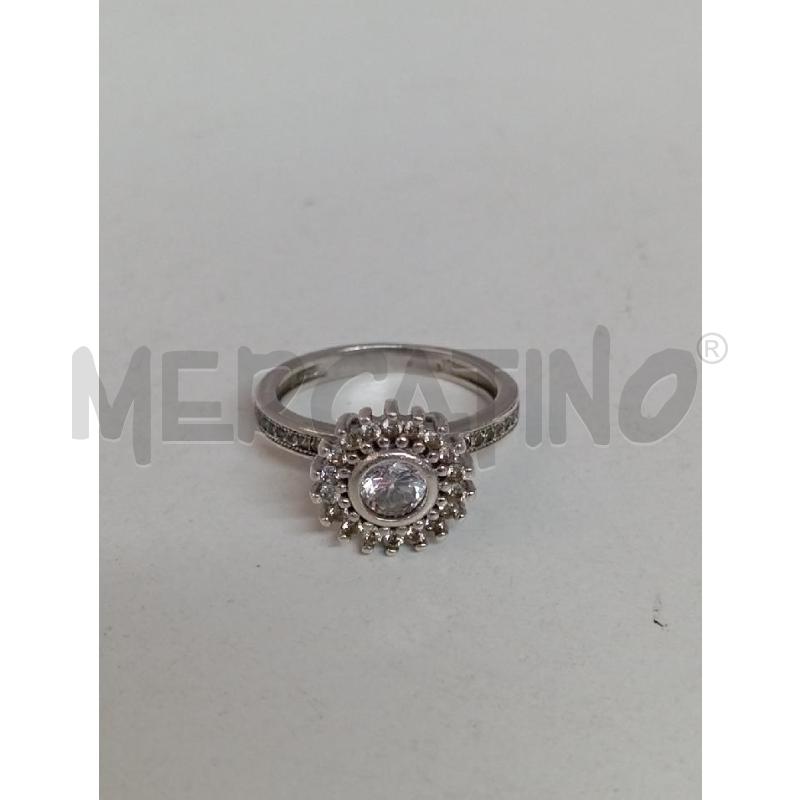 ANELLO DONNA CERCHIO CON BRILLI 925 | Mercatino dell'Usato Montemurlo 1