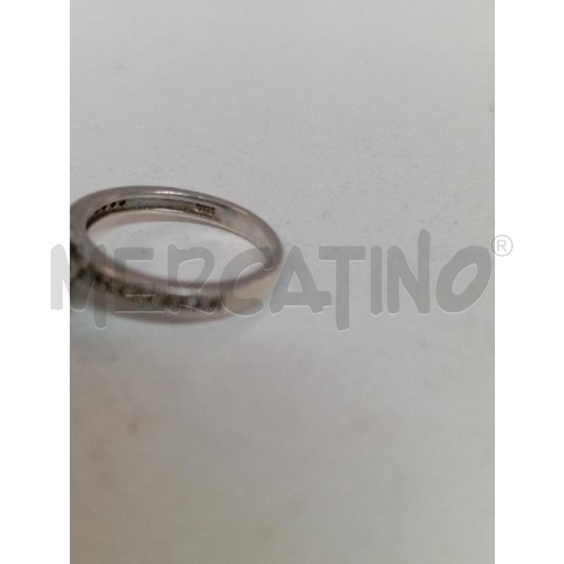 ANELLO DONNA CERCHIO CON BRILLI 925 | Mercatino dell'Usato Montemurlo 2