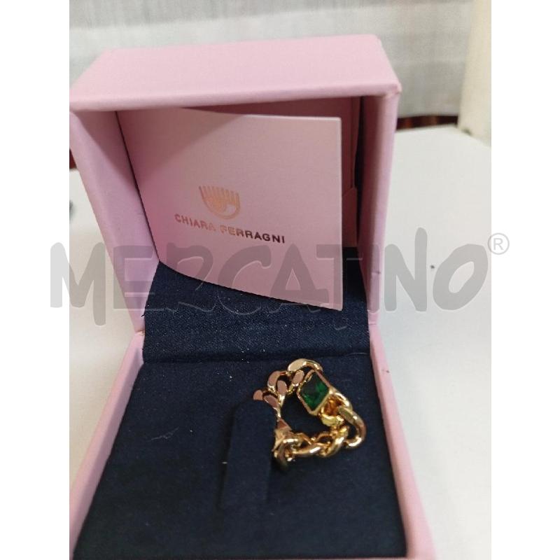 ANELLO DONNA CHIARA FERRAGNI PIETRINA VERDI | Mercatino dell'Usato Montemurlo 2