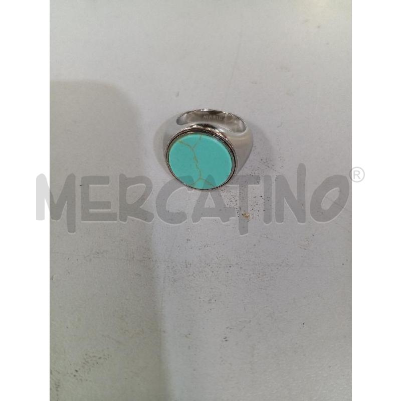 ANELLO DONNA MARLÙ PIETRA CELESTE | Mercatino dell'Usato Montemurlo 1