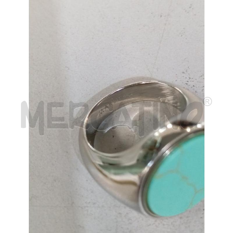 ANELLO DONNA MARLÙ PIETRA CELESTE | Mercatino dell'Usato Montemurlo 2