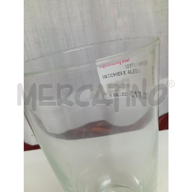 BICCHIERE ALESSI | Mercatino dell'Usato Montemurlo 2