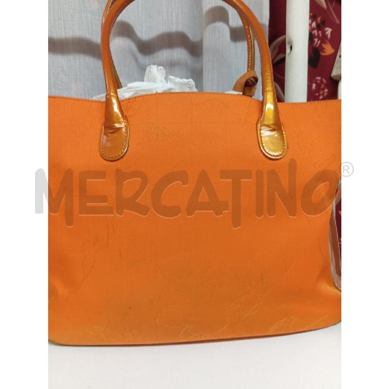 BORSA DONNA ALVIERO MARTINI ARANCIONE  | Mercatino dell'Usato Montemurlo 4