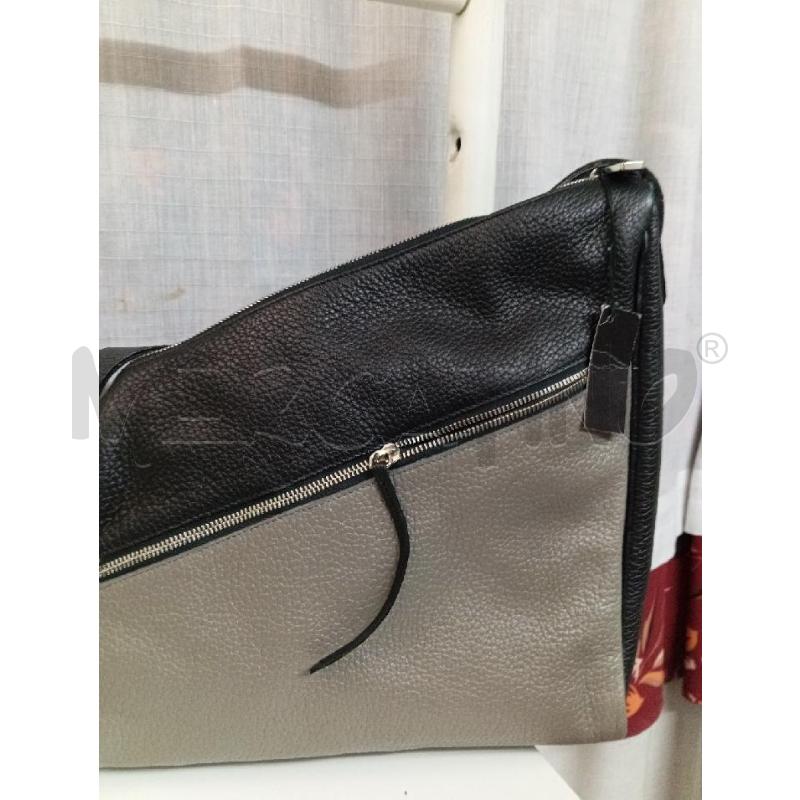 BORSA DONNA FURLA NERA E GRIGIA NUOVA | Mercatino dell'Usato Montemurlo 1