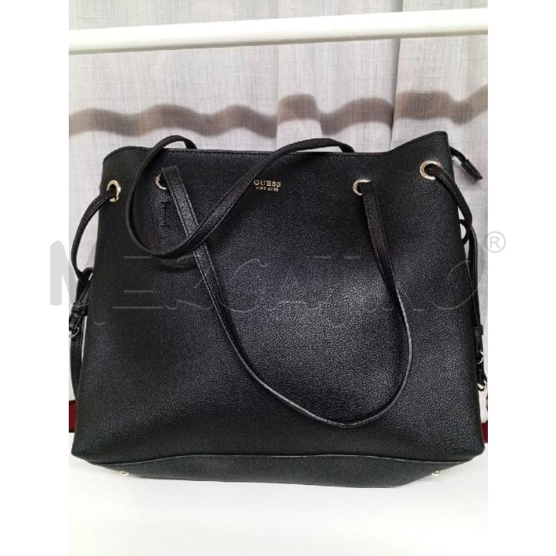 BORSA DONNA GUESS NERA | Mercatino dell'Usato Montemurlo 1