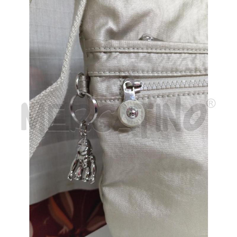 BORSA DONNA KIPLING ARGENTATA | Mercatino dell'Usato Montemurlo 3