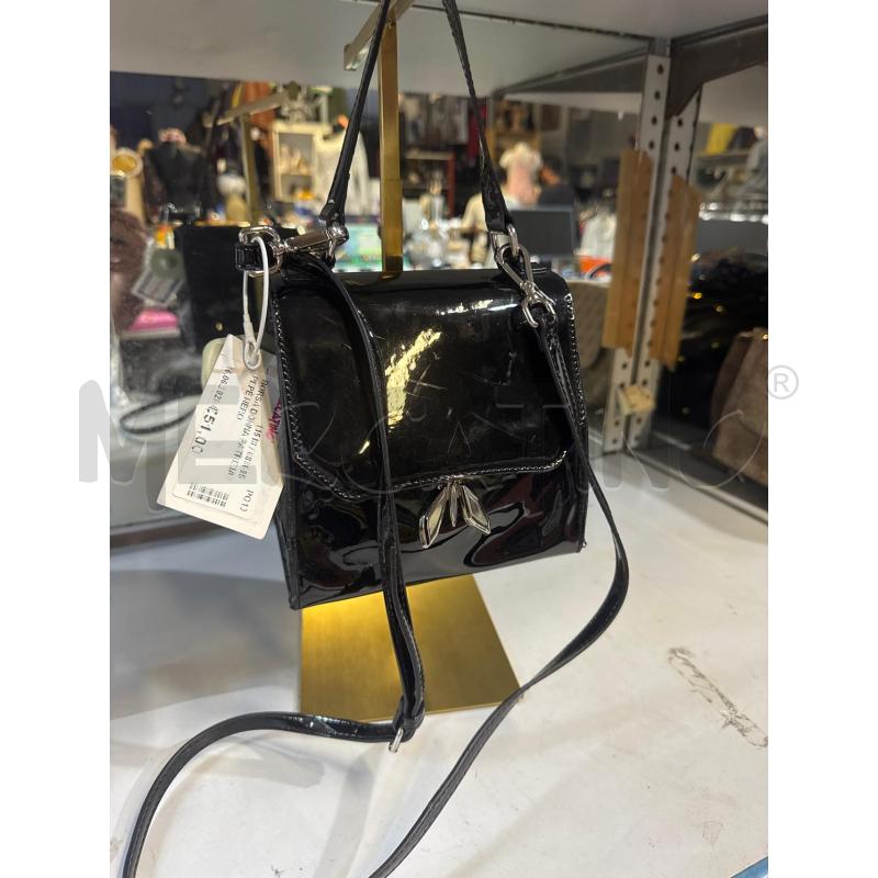 BORSA DONNA PATRIZIA PEPÈ NERO | Mercatino dell'Usato Montemurlo 2