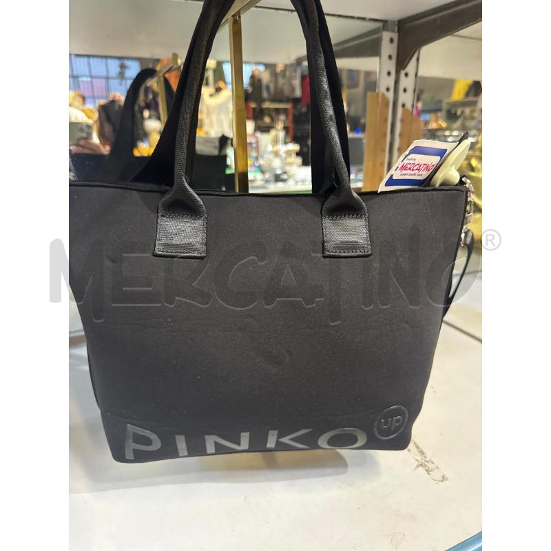BORSA DONNA PINKO NERO | Mercatino dell'Usato Montemurlo 1