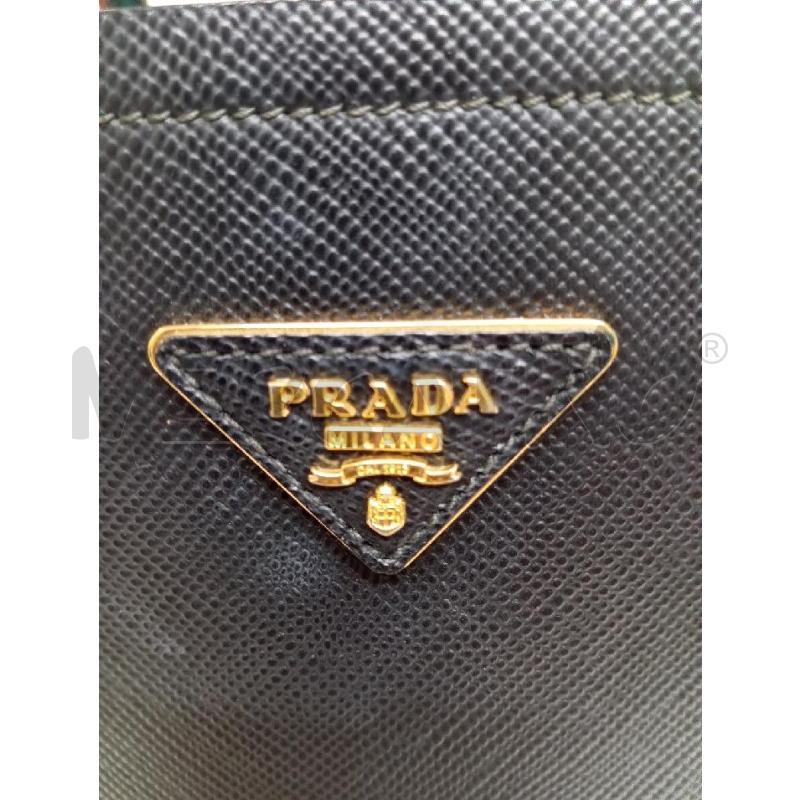 BORSA DONNA PRADA NERA E ROSSA | Mercatino dell'Usato Montemurlo 2
