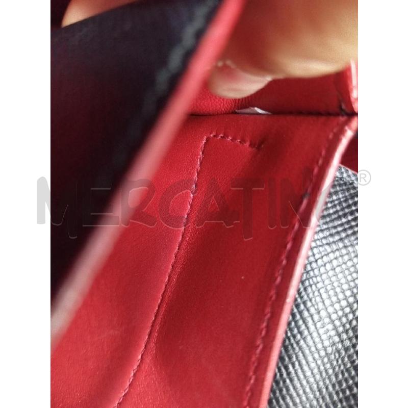 BORSA DONNA PRADA NERA E ROSSA | Mercatino dell'Usato Montemurlo 5