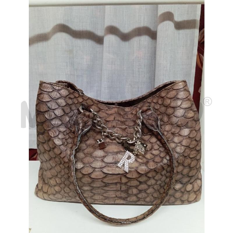BORSA DONNA ROBERTA GANDOLFI MARRONE | Mercatino dell'Usato Montemurlo 1