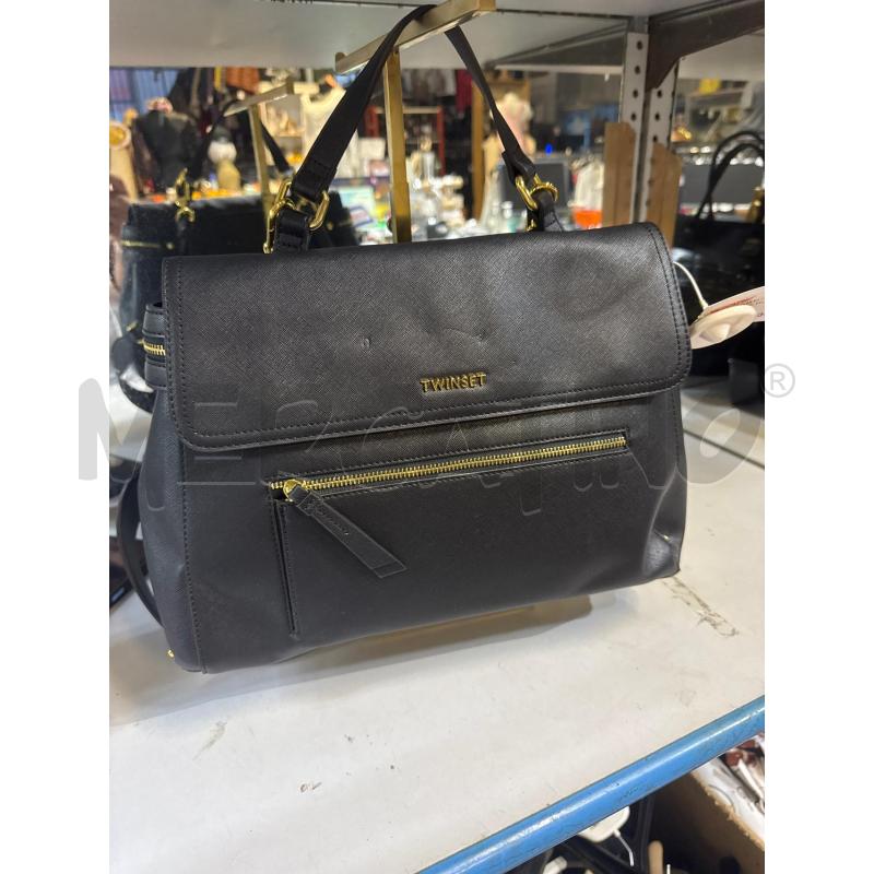 BORSA DONNA TWINSET NERO  | Mercatino dell'Usato Montemurlo 1