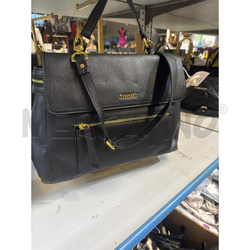 BORSA DONNA TWINSET NERO  | Mercatino dell'Usato Montemurlo 2