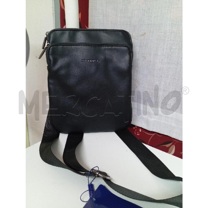 BORSA UOMO ANTONIO BASILE NERO  | Mercatino dell'Usato Montemurlo 1