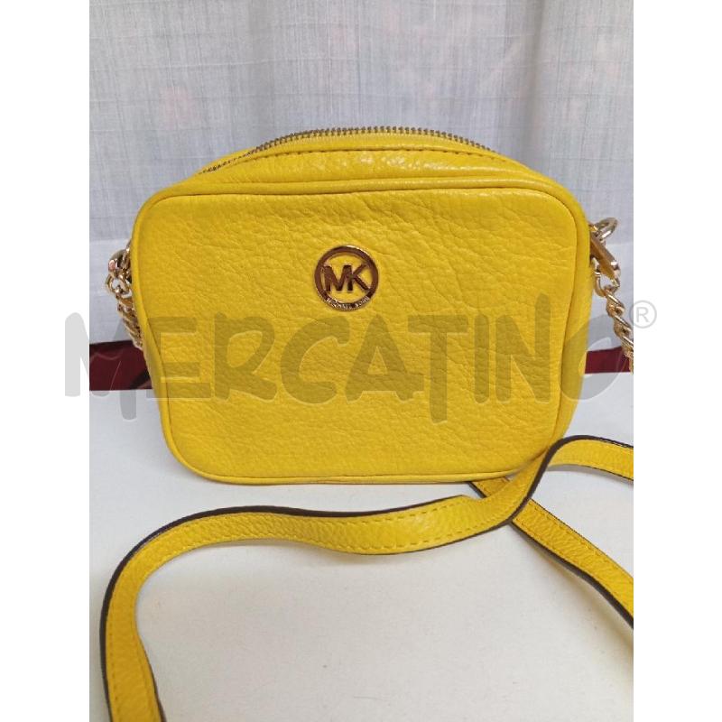 BORSETTA DONNA MICHAEL KORS GIALLA  | Mercatino dell'Usato Montemurlo 1