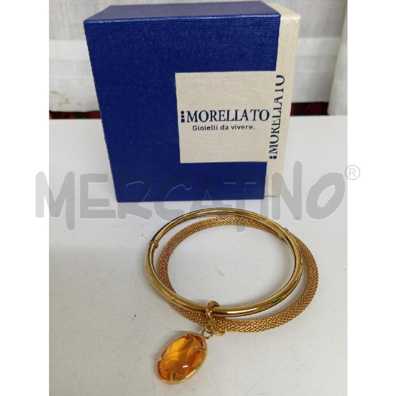 BRACCIALE MORELLATO DORATO CON AMBRA | Mercatino dell'Usato Montemurlo 1