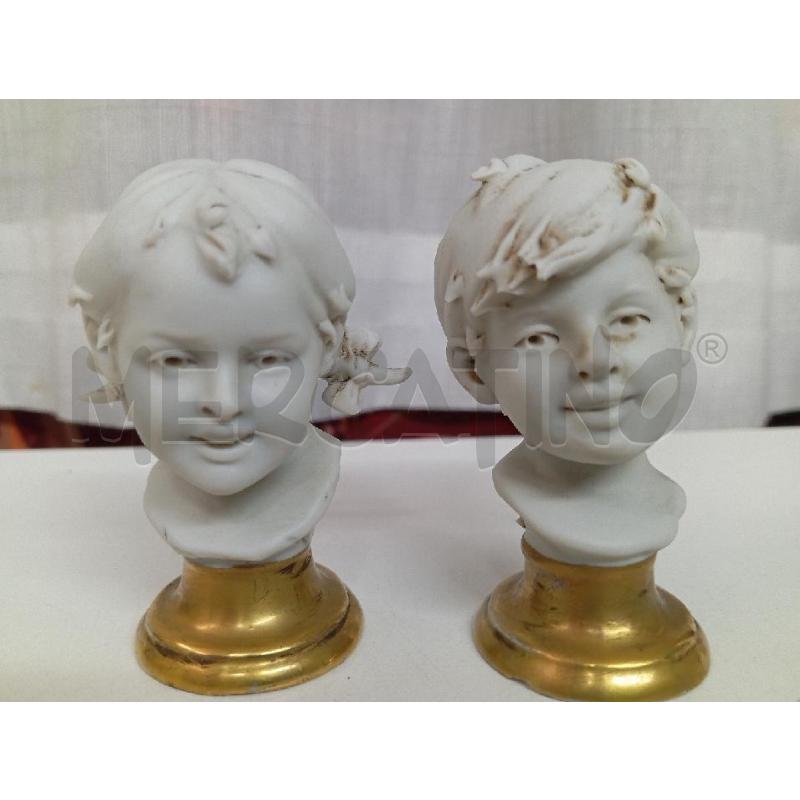 BUSTO DUE TESTE BIMBI BENACCHIO | Mercatino dell'Usato Montemurlo 2