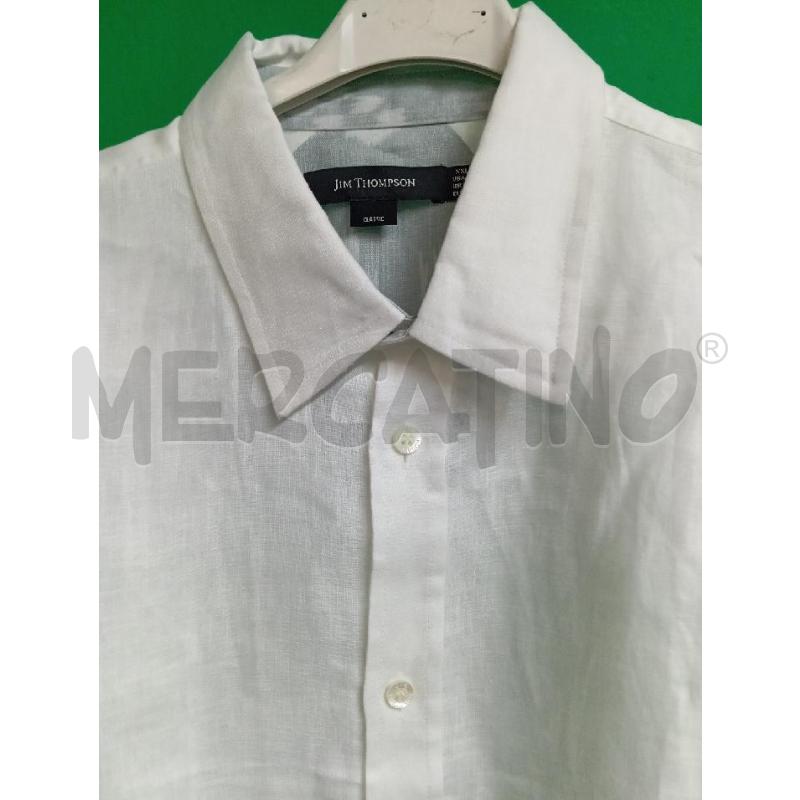 CAMICIA UOMO JIM THOMPSON BIANCO  | Mercatino dell'Usato Montemurlo 2