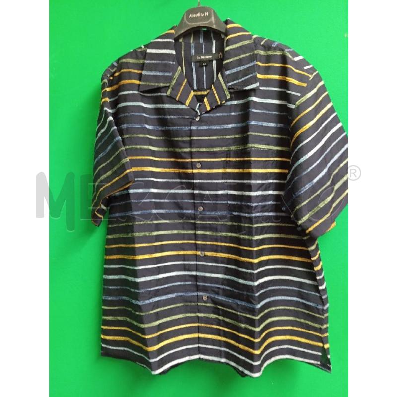 CAMICIA UOMO JIM THOMPSON BLU RIGHE GIALLE BLU | Mercatino dell'Usato Montemurlo 1