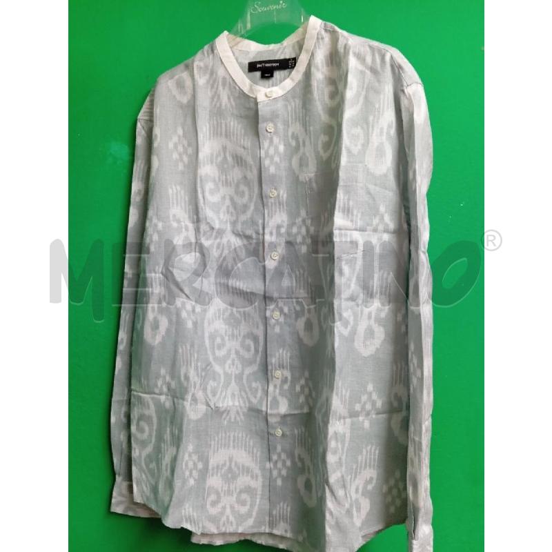 CAMICIA UOMO JIM THOMPSON GRIGIO BIANCO  | Mercatino dell'Usato Montemurlo 1
